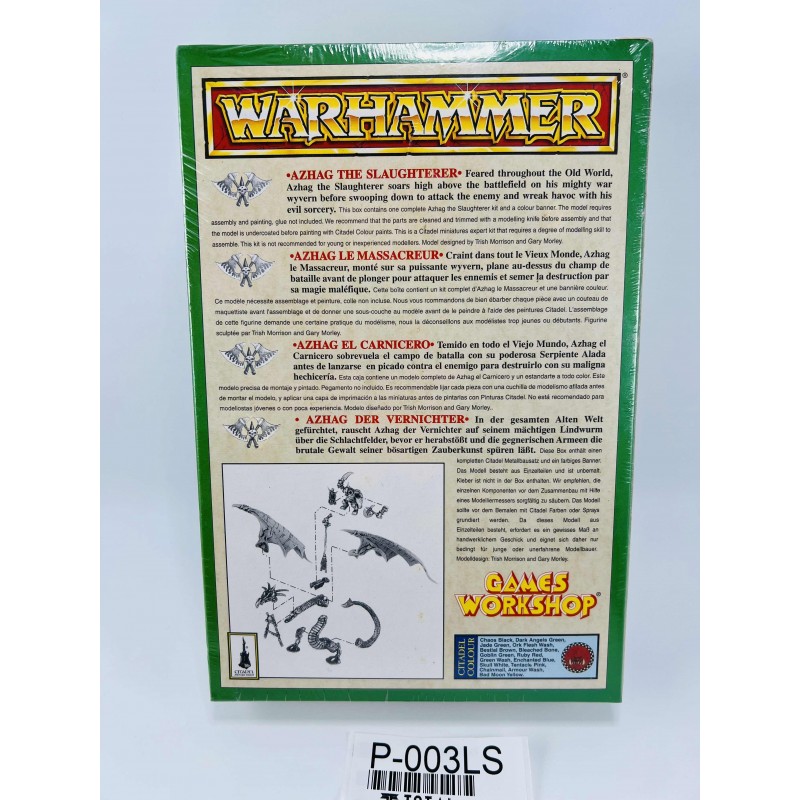 Azhag le massacreur boîte scellée 1995