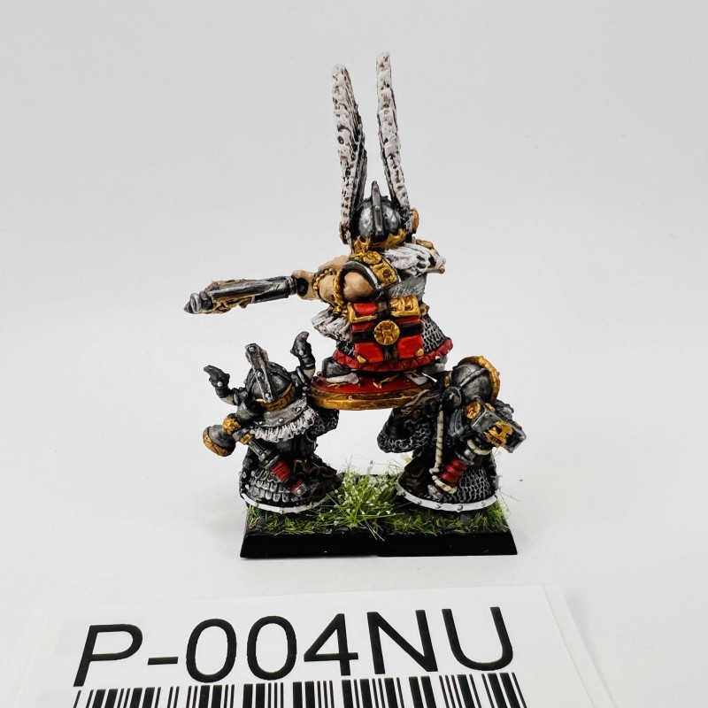 Roi Alrik sur bouclier