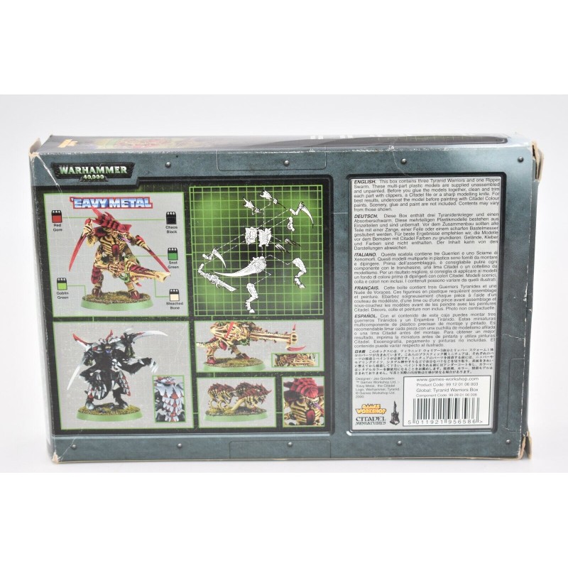 Tyranid warriors v8 box