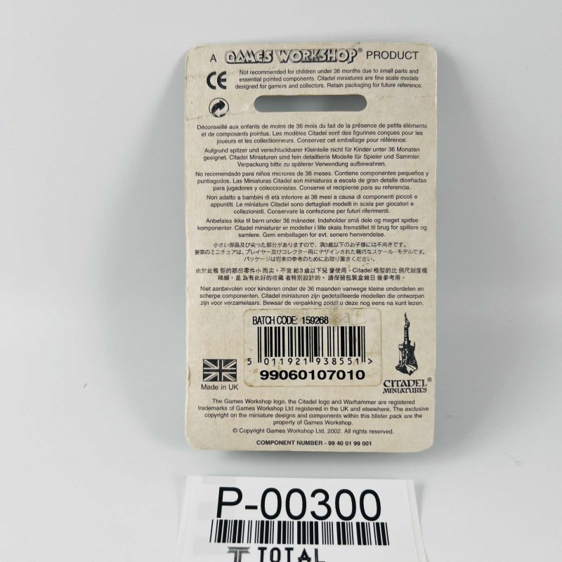 Chevalier gris incinerator blister