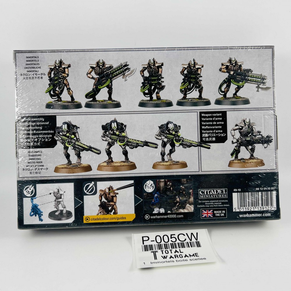 Immortels boîte scellée