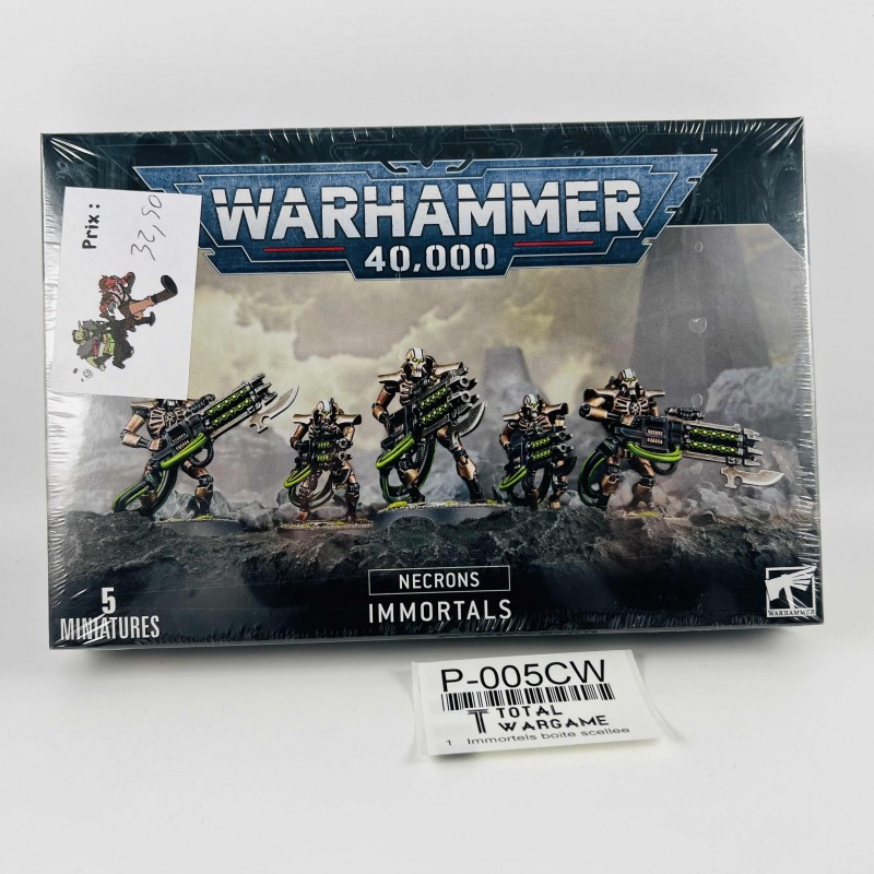 Immortels boîte scellée