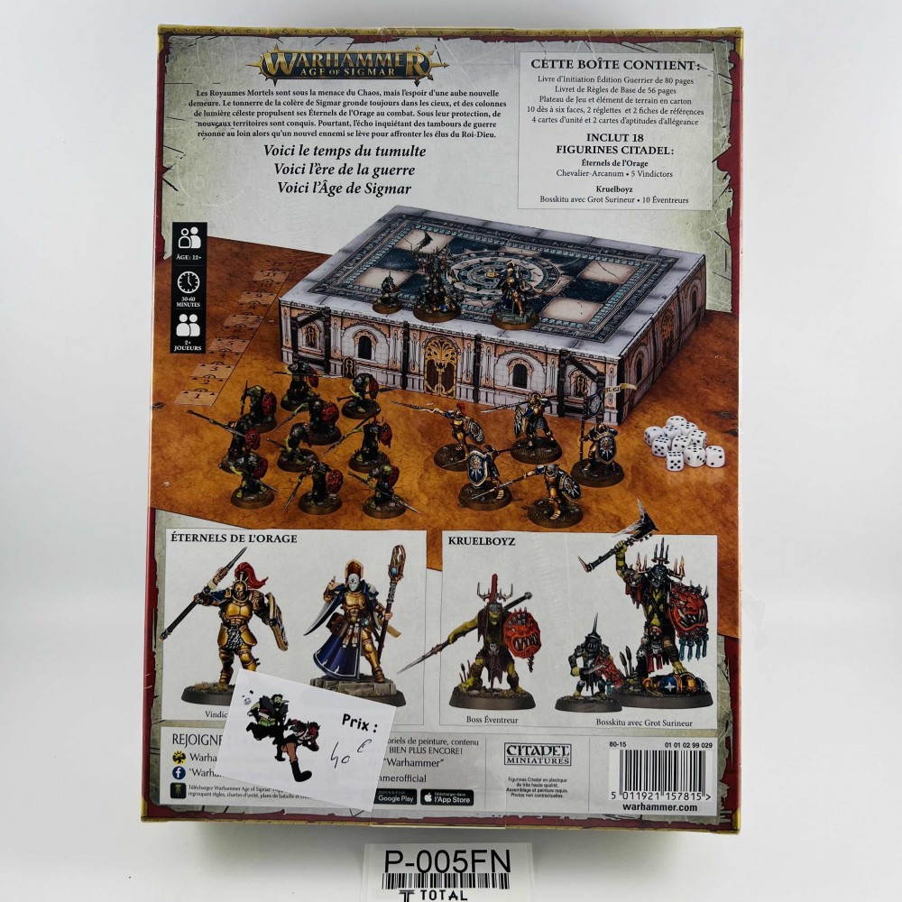 Set d'initiation Guerrier FR