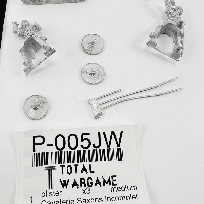 blister x3 medium Cavalerie Saxons incomplet