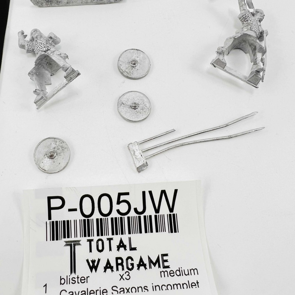 blister x3 medium Cavalerie Saxons incomplet