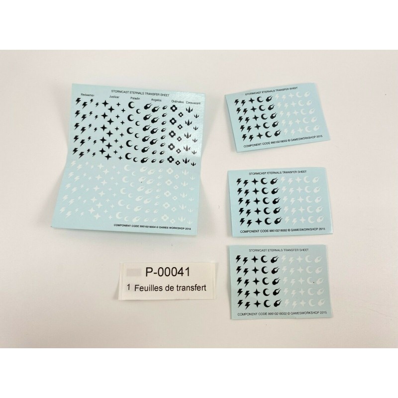 Feuilles de transfert