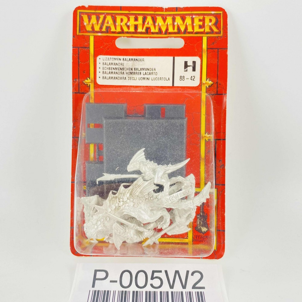 Salamander blister sealed