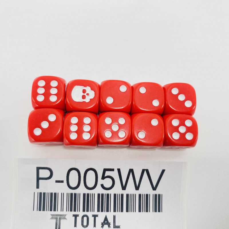10 standard dices set