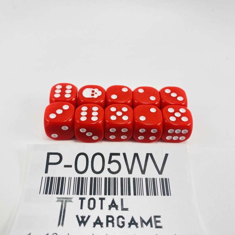 10 standard dices set