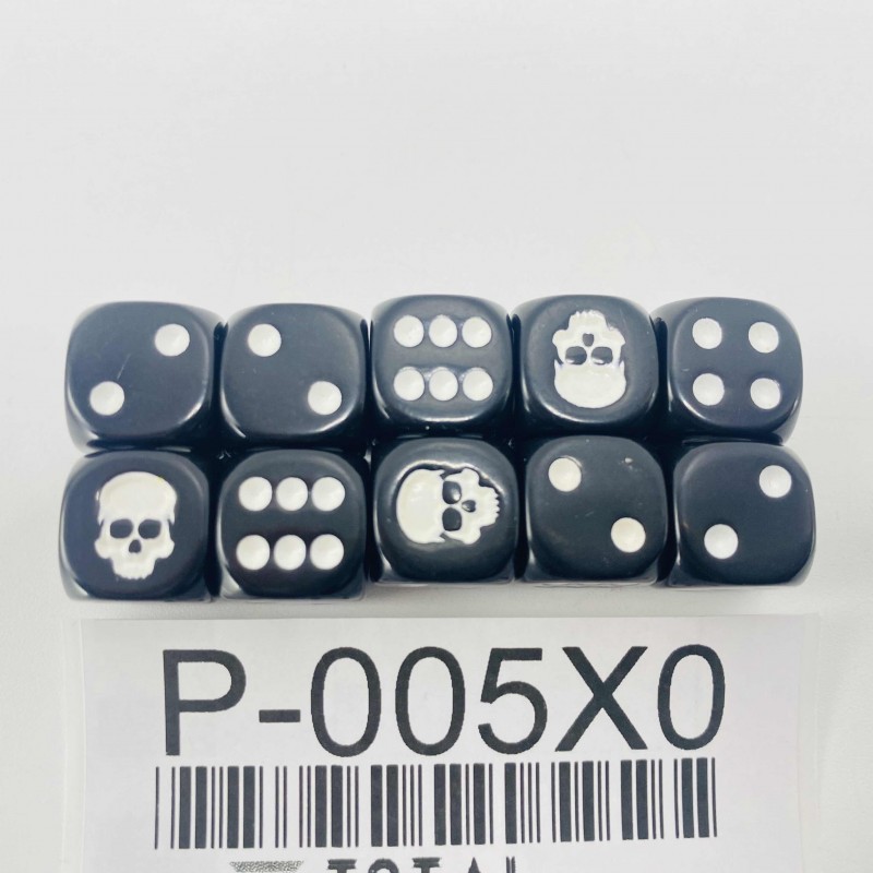 10 dés de jeu standard