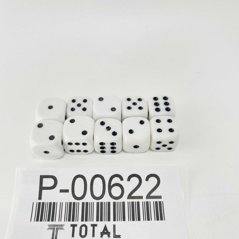 10 standard dices set