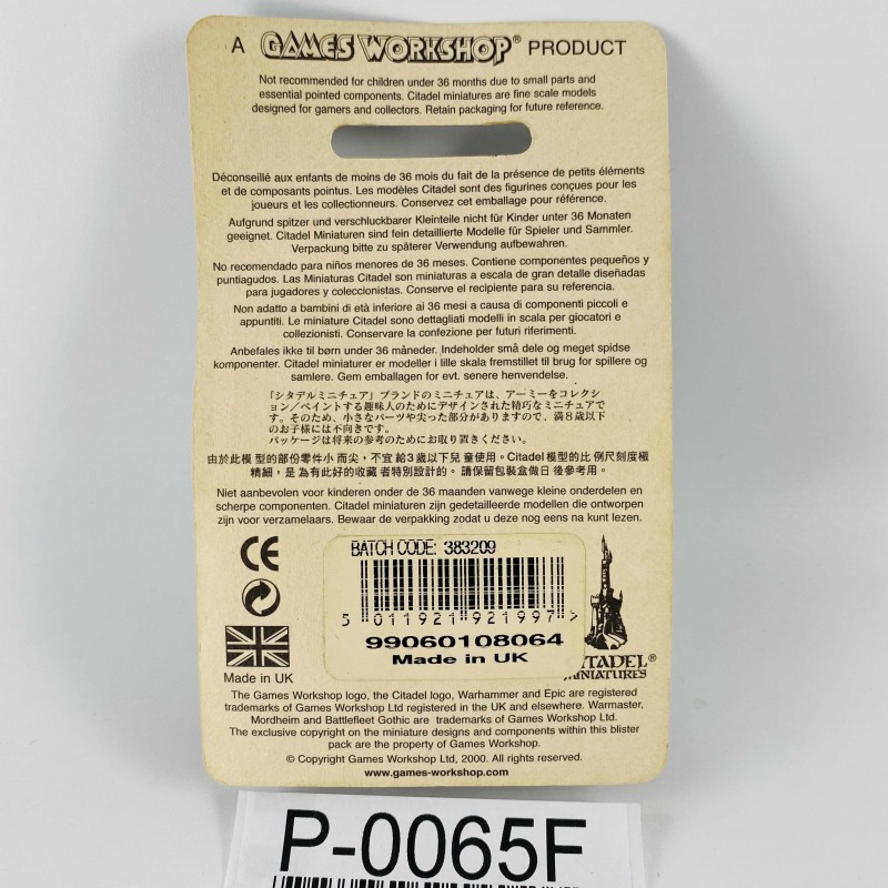 Witch hunter Gideon blister