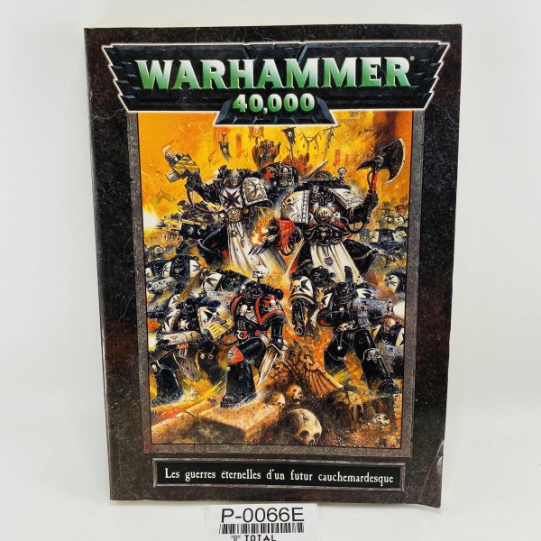 Livre de règle Warhammer 40000 les guerres éternelles d'un futur cauchemardesque 1998