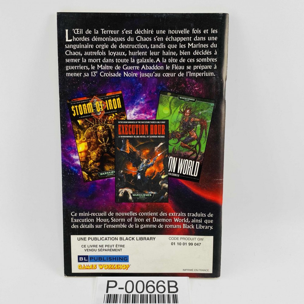 Croisade noire œil de la terreur FR