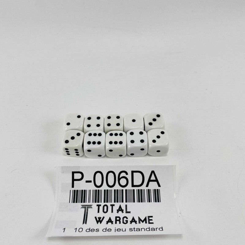 10 standard dices set