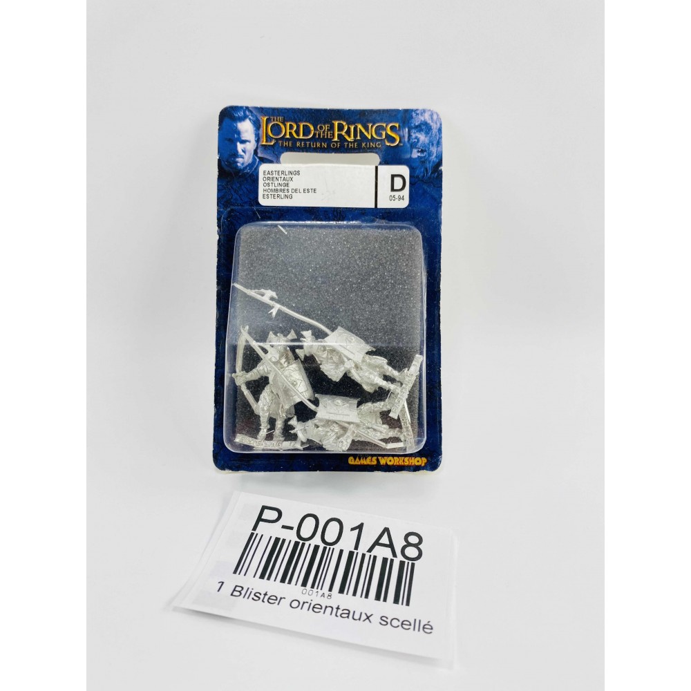 Blister orientaux scellé