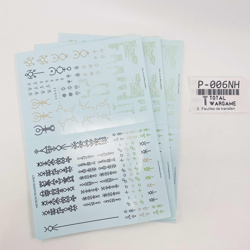 Feuilles de transfert