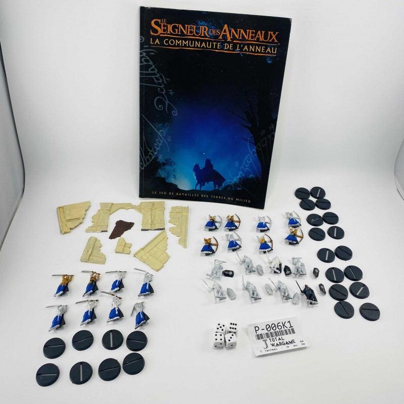 La communauté de l'anneau - le jeu de batailles des terres du milieu incomplet