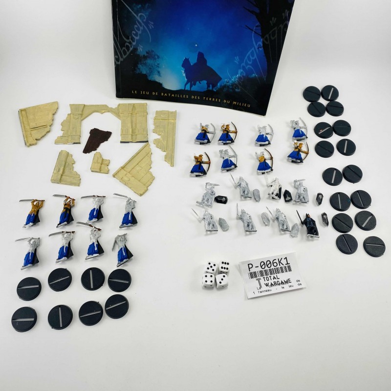 La communauté de l'anneau - le jeu de batailles des terres du milieu incomplet