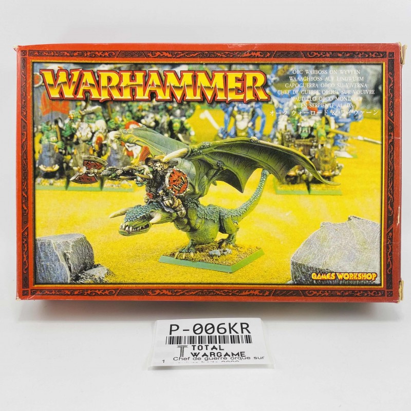 Orc Warboos on Wyvern box 2000 incomplet