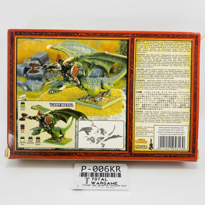 Orc Warboos on Wyvern box 2000 incomplet