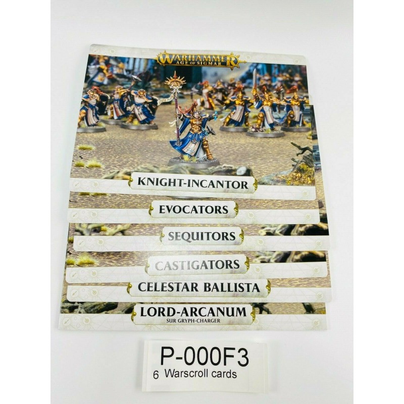 Warscroll cards