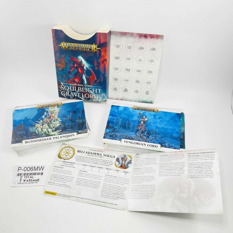 Warscroll cards FR