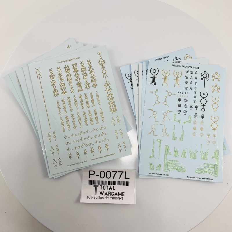 Feuilles de transfert