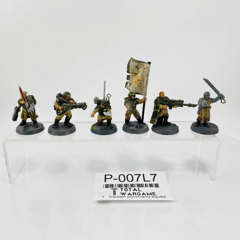 Cadian command squad