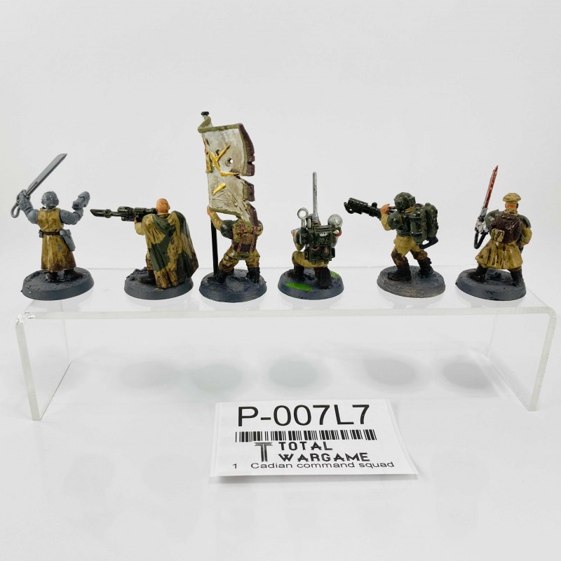Cadian command squad