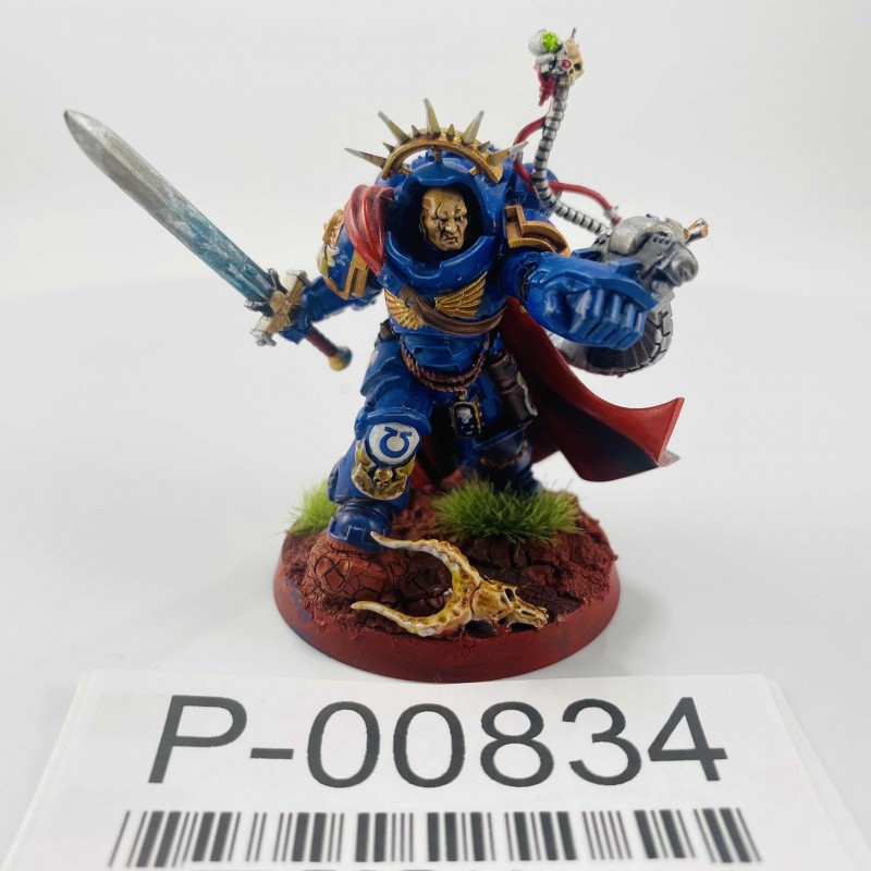 Captain in gravis armour