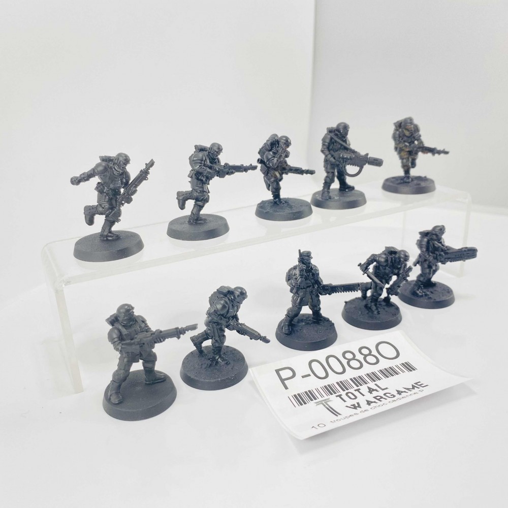Troupes De Choc Cadiennes - Astra Militarum - Warhammer 40k - Non Montées Non Peintes