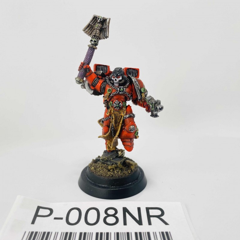 Chaplain with jump pack
