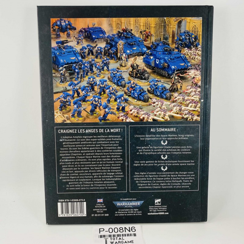Codex V9 FR Space Marines