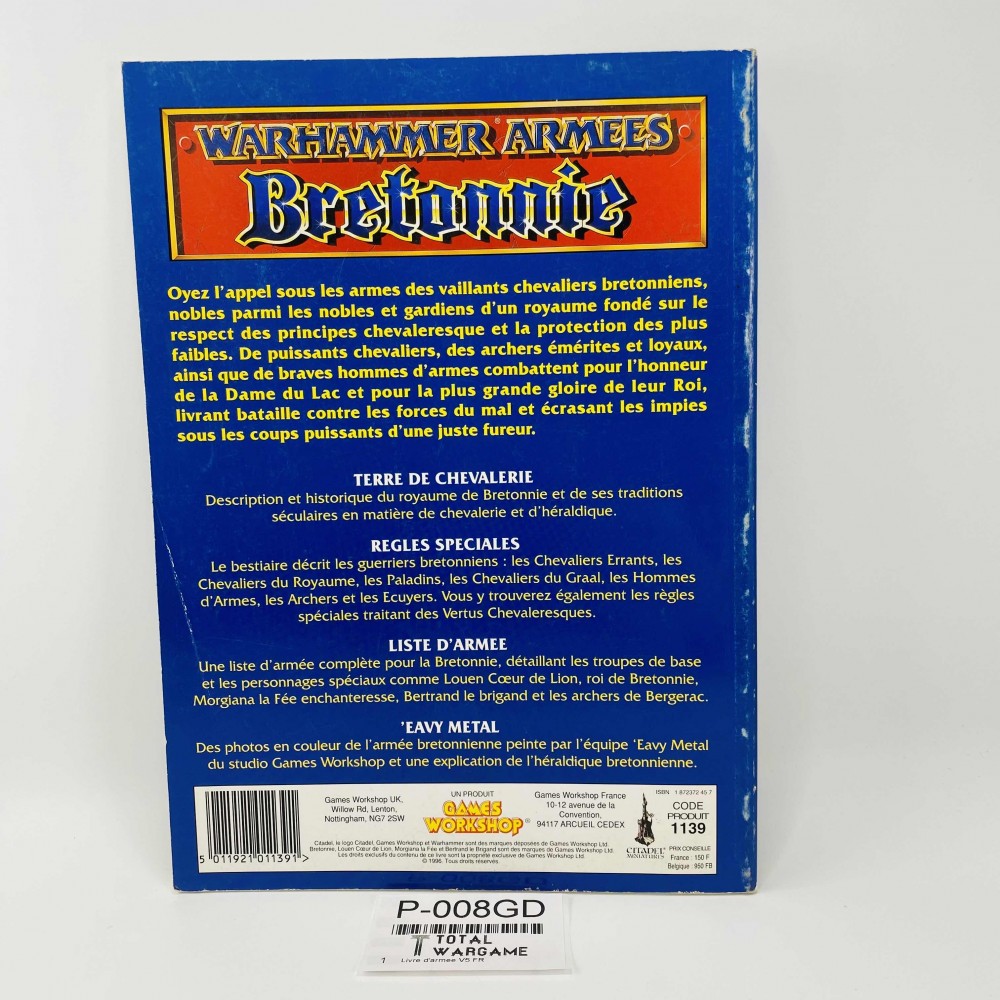 Warhammer Livre d'armée Skavens - Jeux & Jouets
