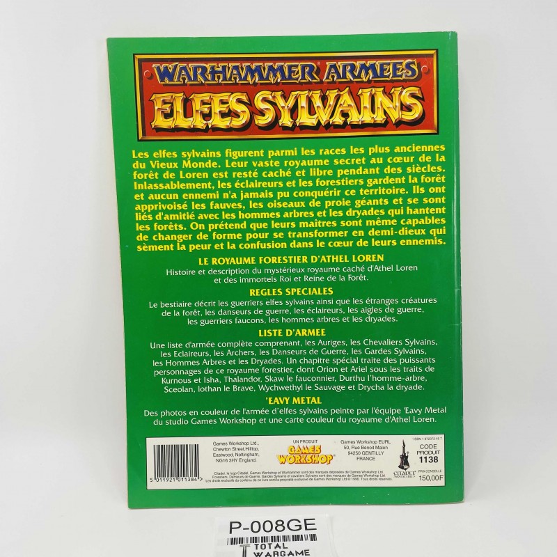 Rule book french 1996