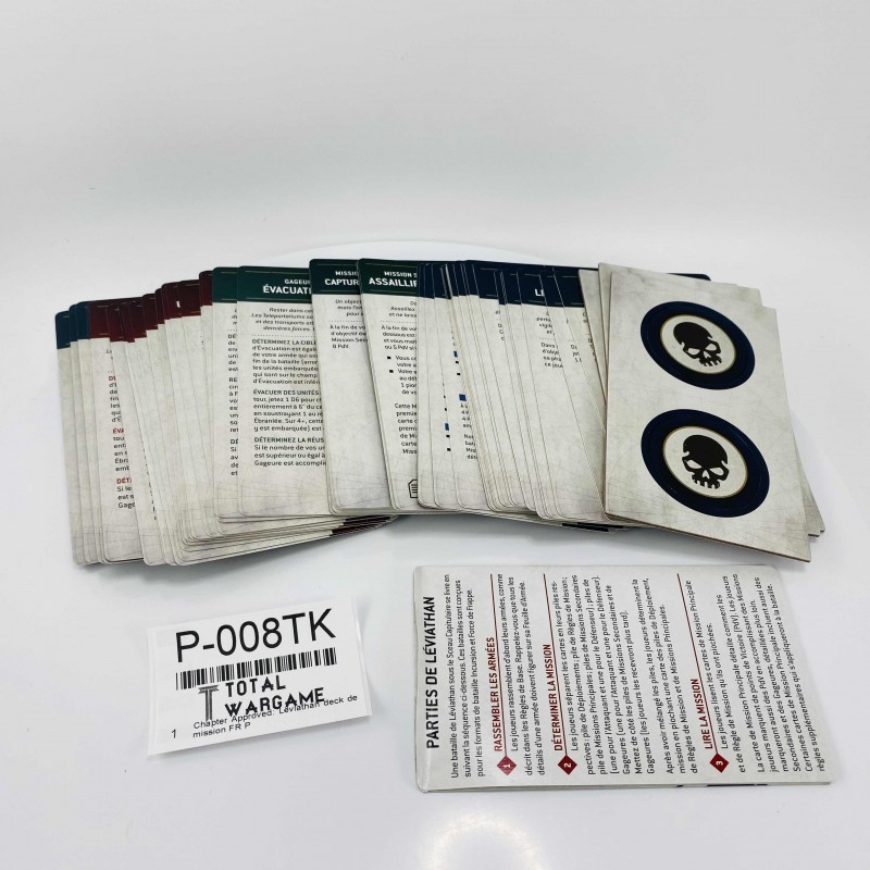 Chapter Approved: Leviathan deck de mission FR