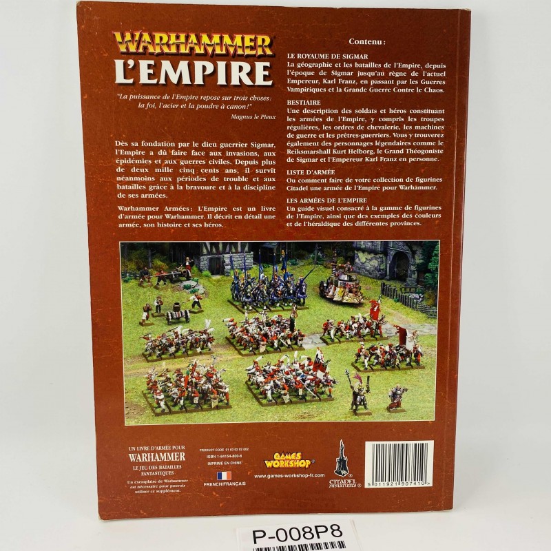 Livre d'armée l'Empire v7 VF 2006