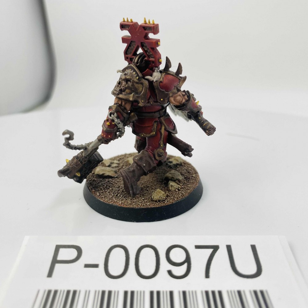 Aspiring deathbringer avec hache gore et marteau à crâne