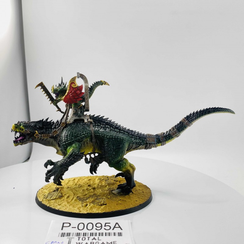 Vétéran scarifié Saurus sur Carnosaure