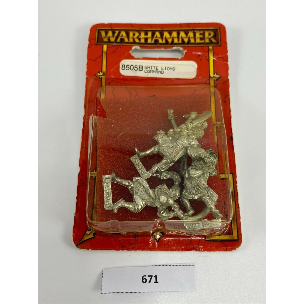 état major lions blancs blister