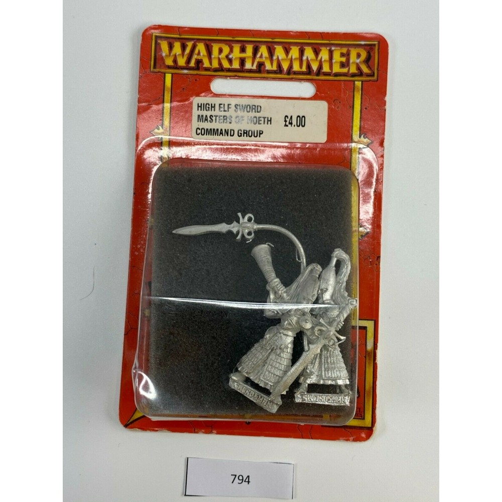 état major Maître des épées de Hoeth sous blister