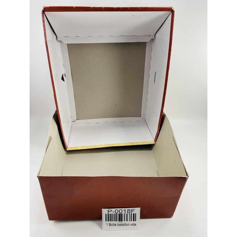 Boîte bataillon vide