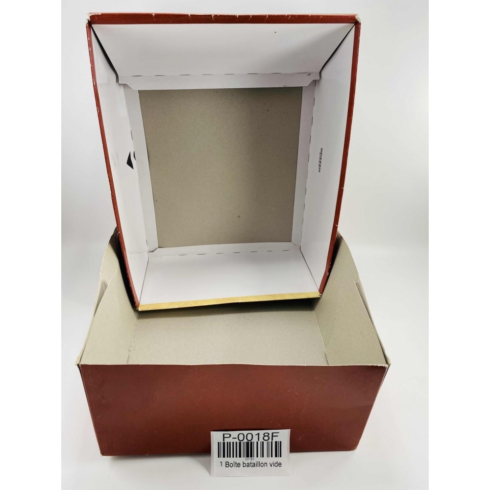 Boîte bataillon vide