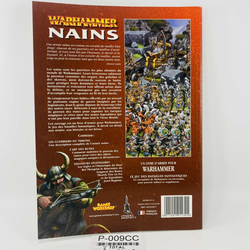 Livre d'armée Nains VF 2005