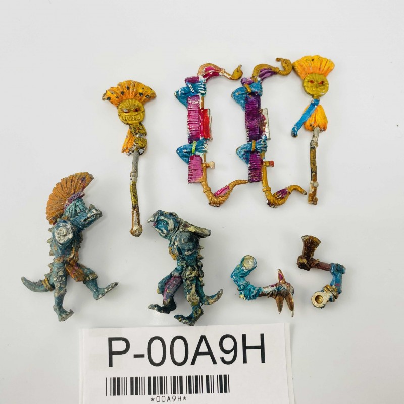 Prêtre-mage Slann sur palanquin incomplet