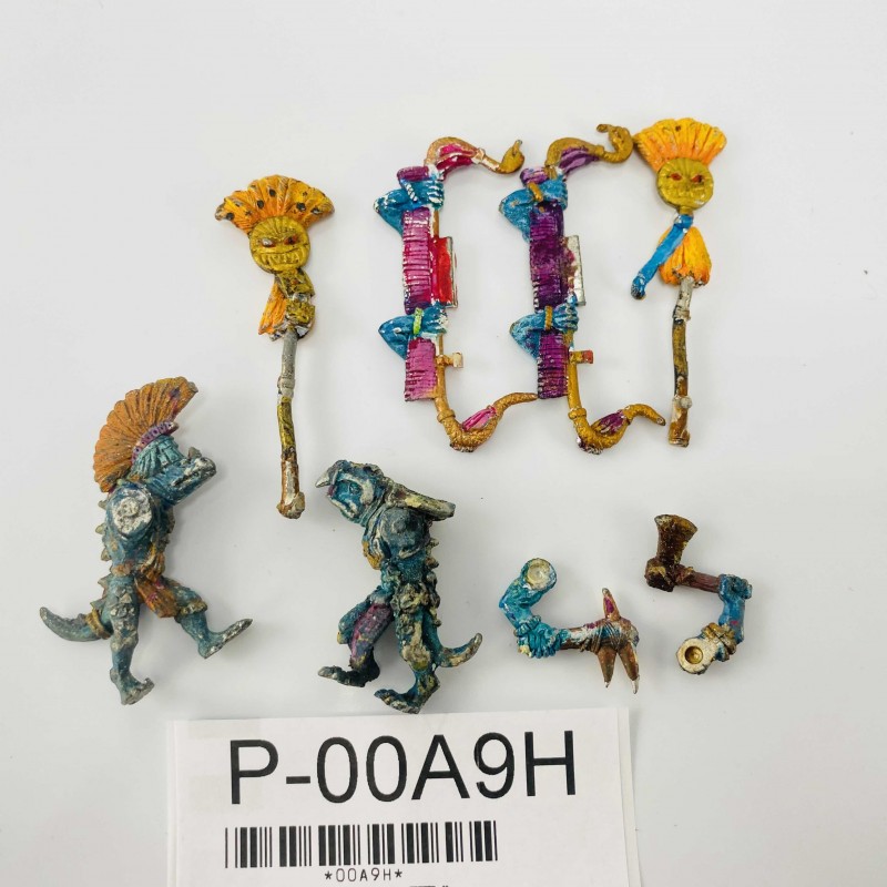 Prêtre-mage Slann sur palanquin incomplet