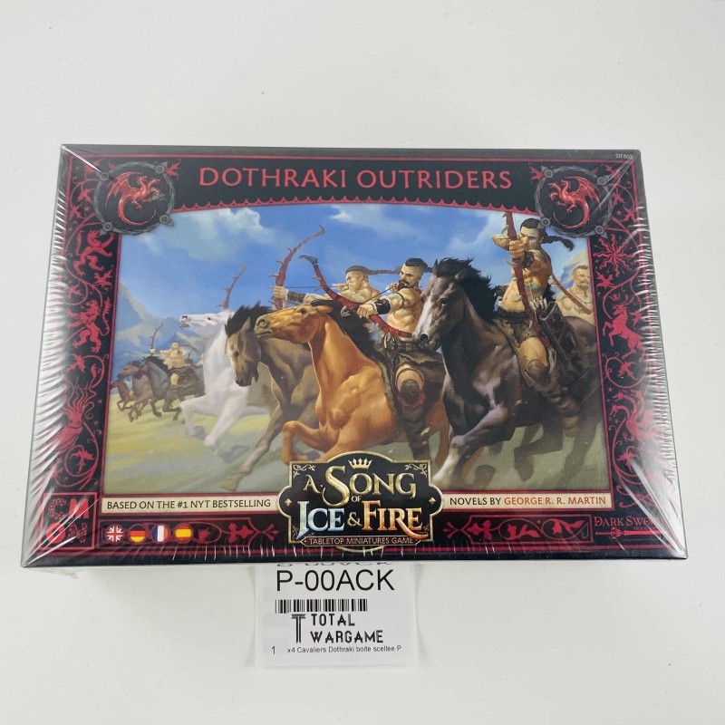 x4 Dothraki Outriders sealed box