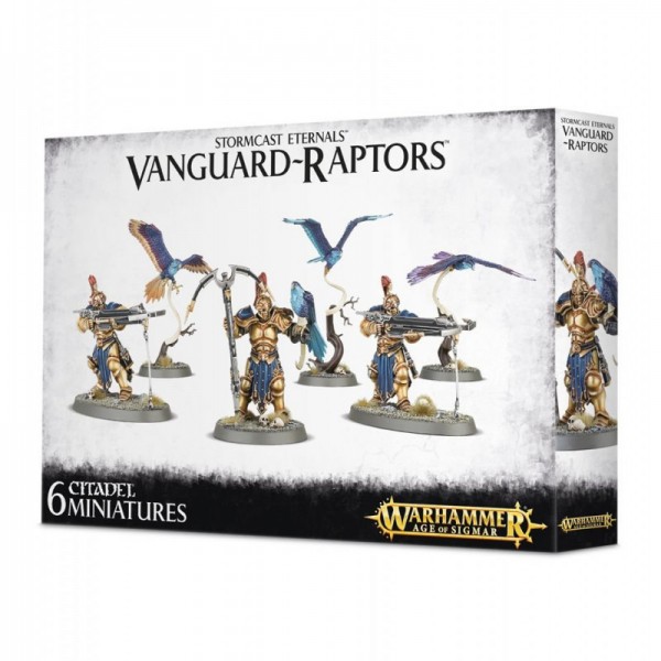Vanguard-Raptors avec arbalètes Hurricane ou arbalètes Longstrike & Aetherwings