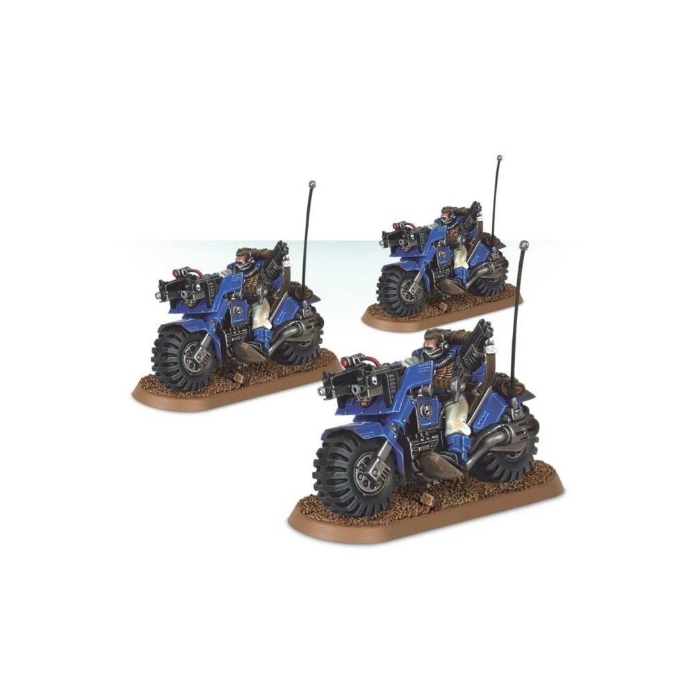 SPACE MARINE SCOUT BIKE SQUAD